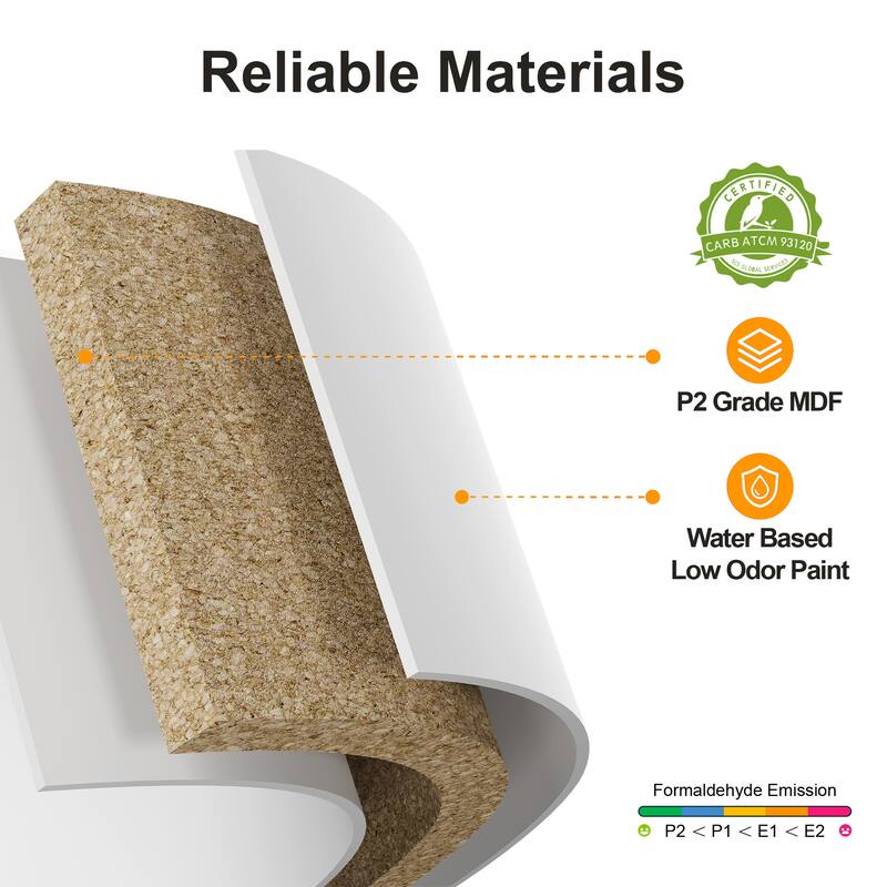 6 Drawer Dresser with Lighted Mirror