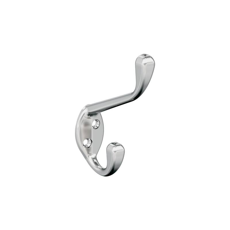 Amerock Noble Traditional Double Prong Decorative Wall Hook