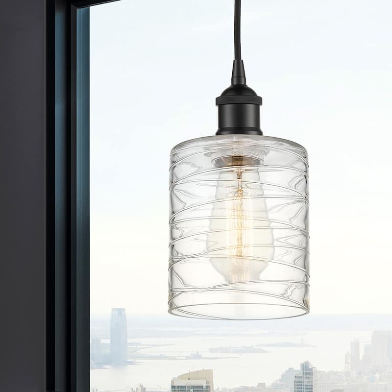 Innovations Lighting 616-1P-8-5 Cobbleskill Pendant Cobbleskill 5"
