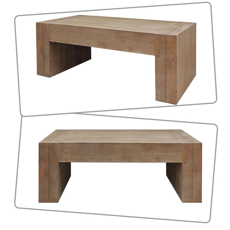 Modern minimalist coffee table with wooden frame suitable for bedroom living room reception room tea room