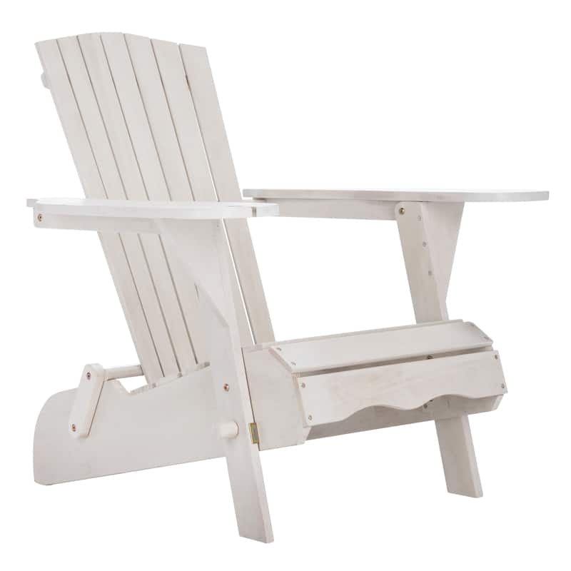 SAFAVIEH Outdoor Fulga Adirondack Chair (Set of 2) - 34"W x 33"D x 33"H