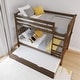 preview thumbnail 6 of 8, Max and Lily Twin over Twin Bunk Bed with Trundle