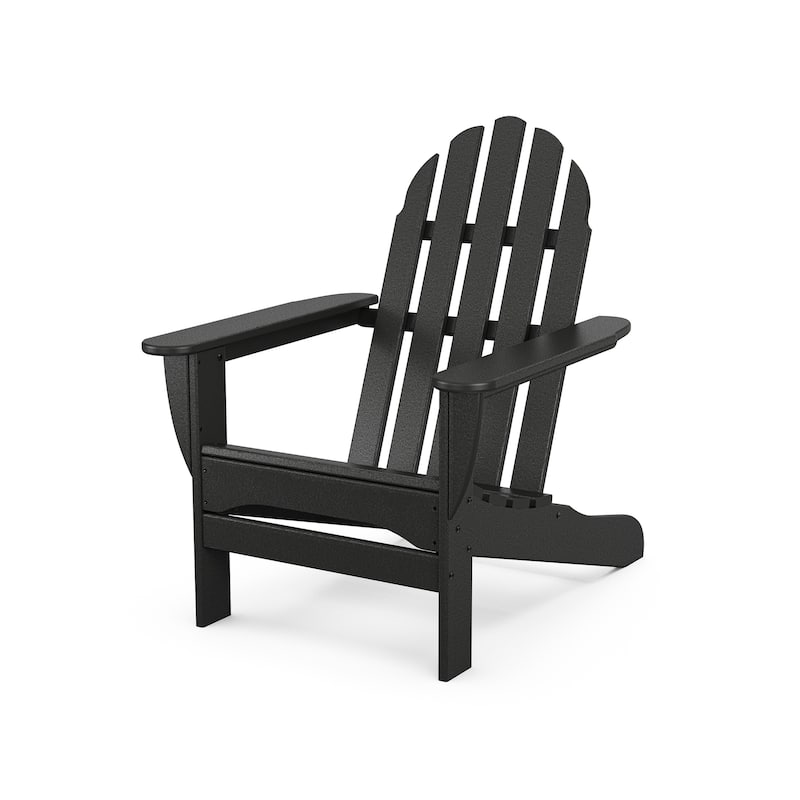 POLYWOOD Classic Outdoor Adirondack Chair - Black