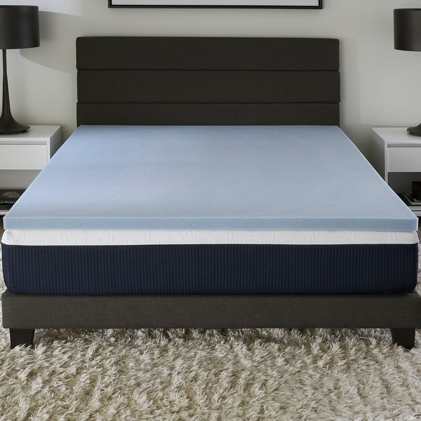 slide 2 of 4, Comfort Tech 2" Mattress Topper Featuring Tranquility Foam