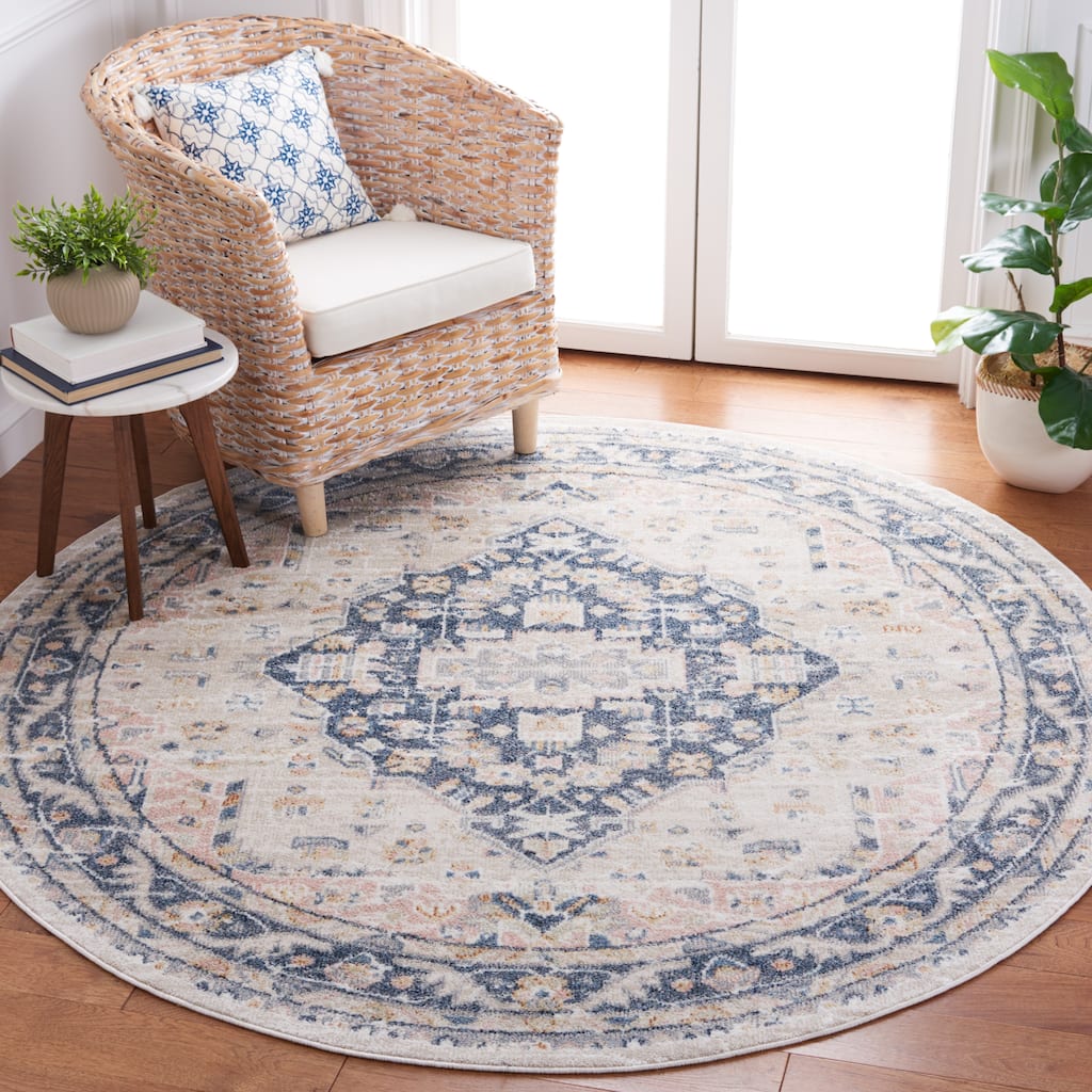 SAFAVIEH Blair Machine Washable Khadija Slip Resistant Rug