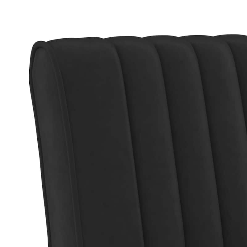 vidaXL Slipper Chair different color Velvet - 18.9" x 25.2" x 28.3"