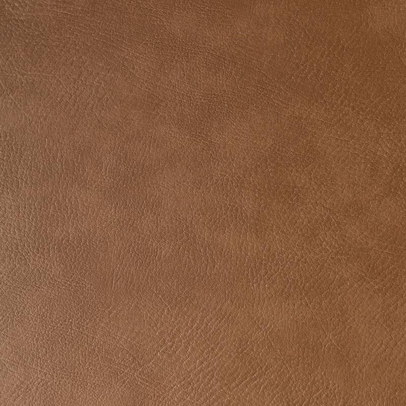 KINWELL 34" Wide Swivel Faux Leather Barrel Armchair Upholstered PU Leather Accent Chairs for Living Room Office Lounge