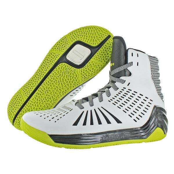 Shop Tesh Mens Trigger Basketball Shoes High Top Perforated