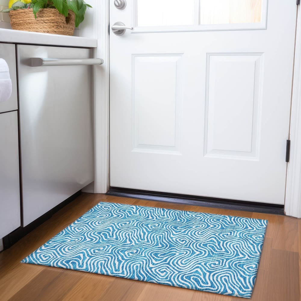 Premium Washable Super Soft Modern Trippy Mayfield Rug
