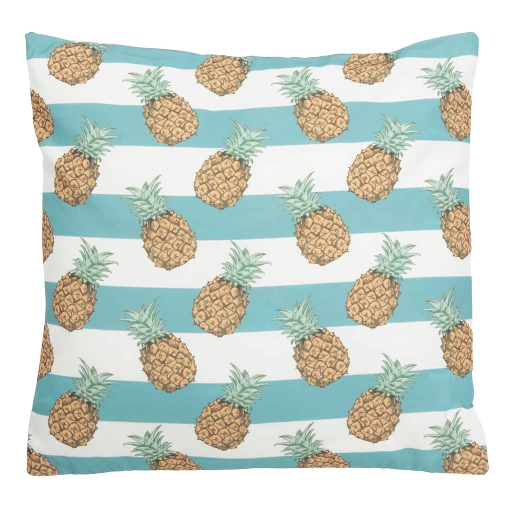 SAFAVIEH 18" Indoor/Outdoor Pari Pineapple Pillow