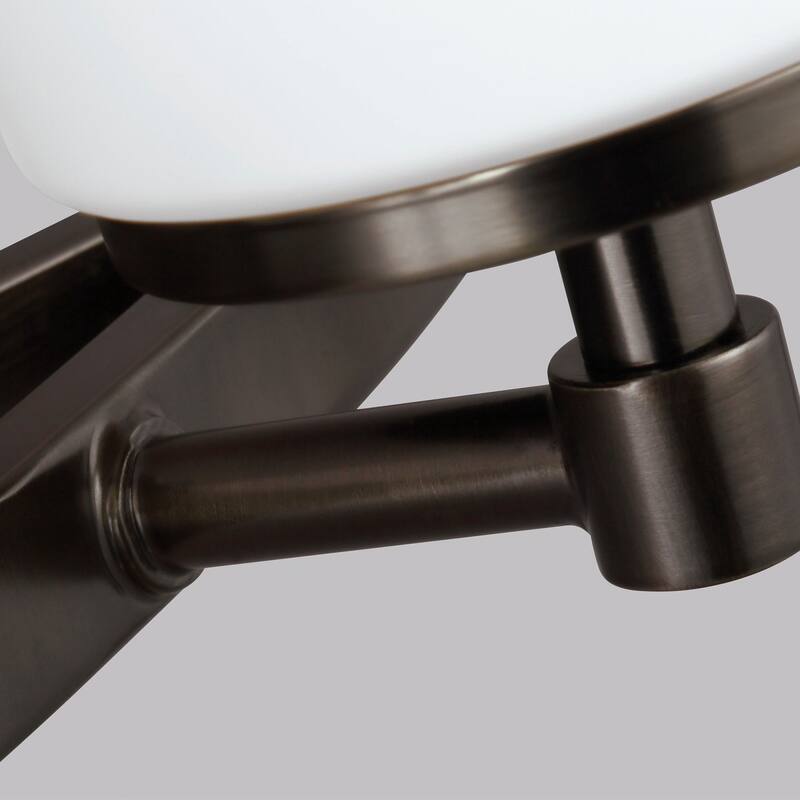 Bellevue Kenney 3 Light 22" Wide Vanity Light with Etched Glass Shade