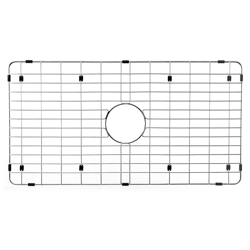 Houzer BG-6500 Bottom Grid 27-3/4" L x 14-3/4" W Stainless Steel Basin - Stainless Steel
