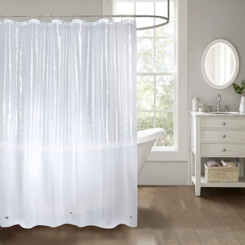Peva 6 Gauge Shower Curtain Liner - Clear
