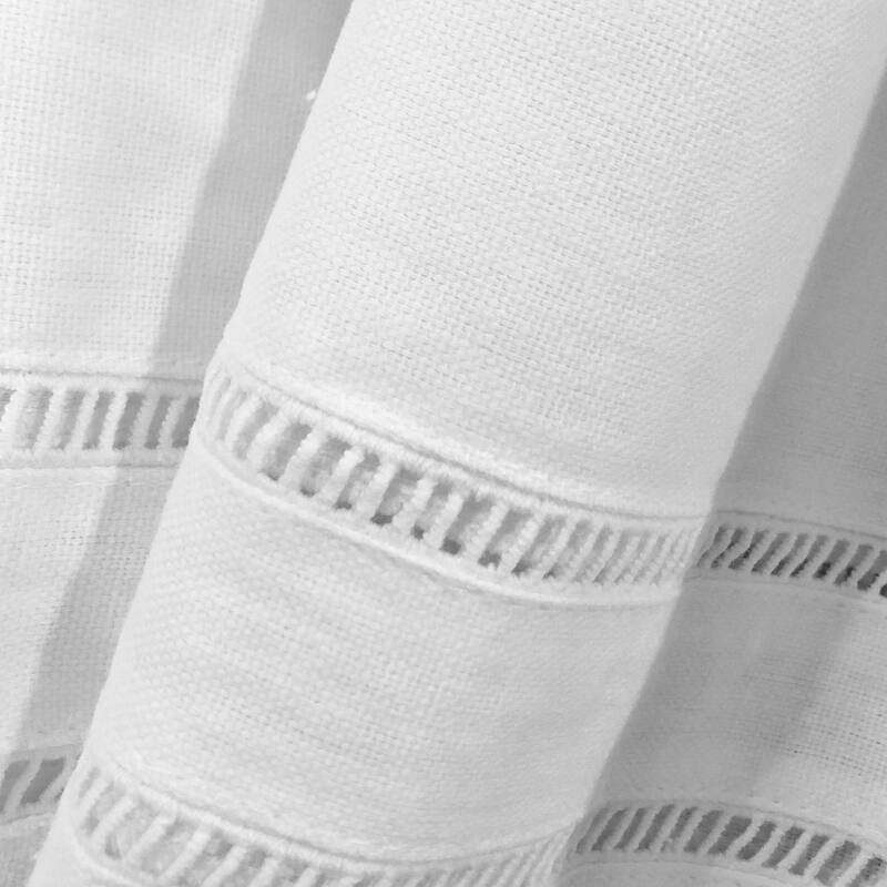 Linenweave Hemstitch 15 Inch Bed Skirt