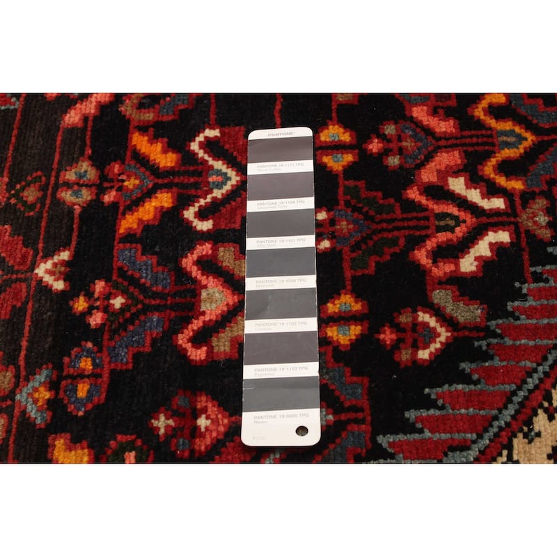 ECARPETGALLERY Hand-knotted Andelz Black Wool Rug - 3'5 x 6'2