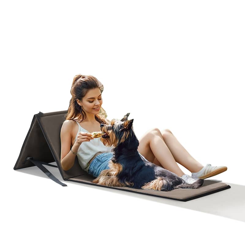 Sunjoy Ultra Light Folding Beach Chair Portable Lounge for Camping Travel
