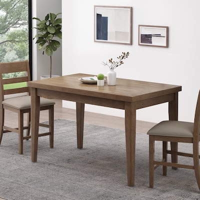 Wood Counter Height Dining Table