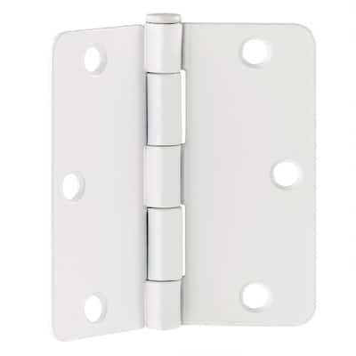 Design House 186049 3-1/2" x 3-1/2" Butt 1/4" Radius Corner Surface