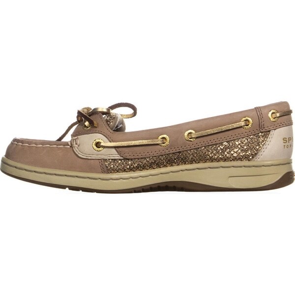 sperry angelfish gold glitter