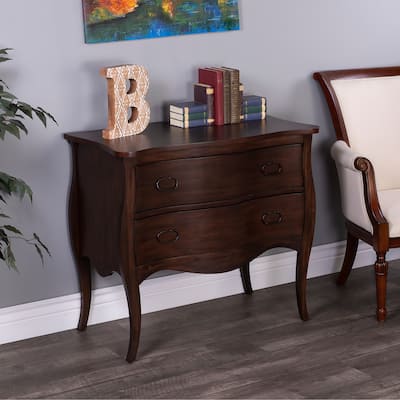 Handmade Butler Rochelle Antique Walnut Drawer Dresser (India)