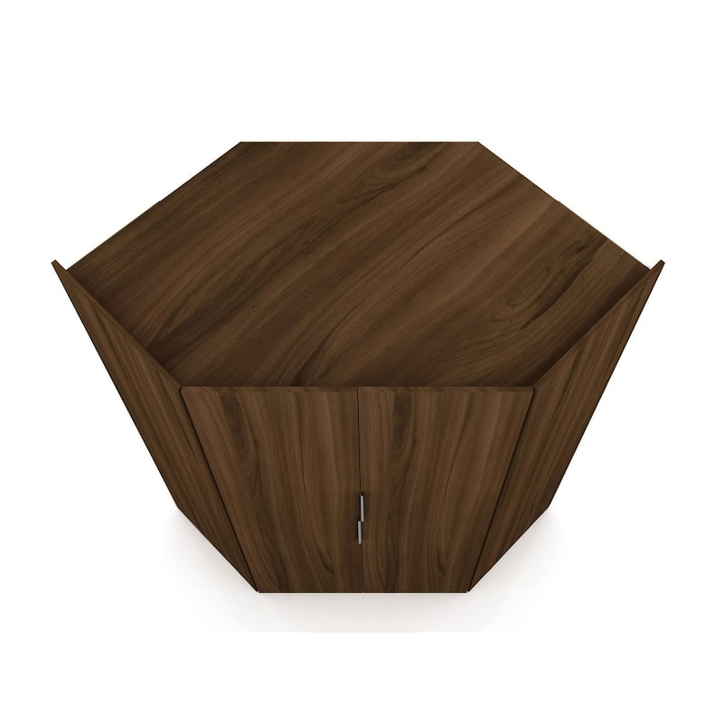 Manhattan Comfort Mulberry 2-Piece Wardrobe Closet