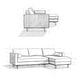 preview thumbnail 9 of 22, WYNDENHALL Brixley Mid-Century102 inch Wide Sofa