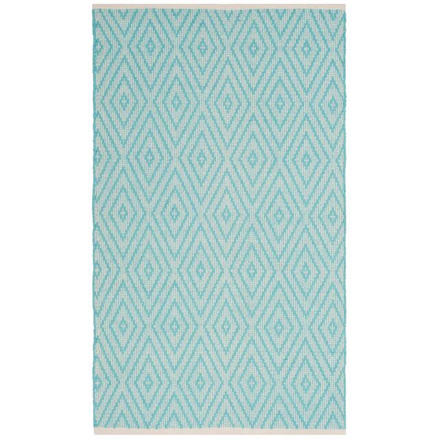 SAFAVIEH Handmade Flatweave Montauk Shkurte Cotton Rug