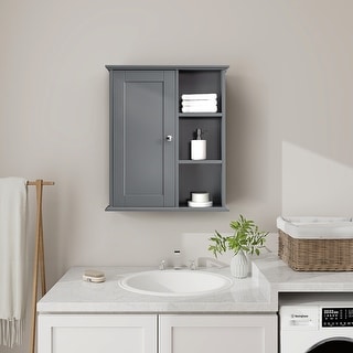 Bathroom Cabinet Wall Mounted Over The Toilet Storage Cabinet Laundry ...