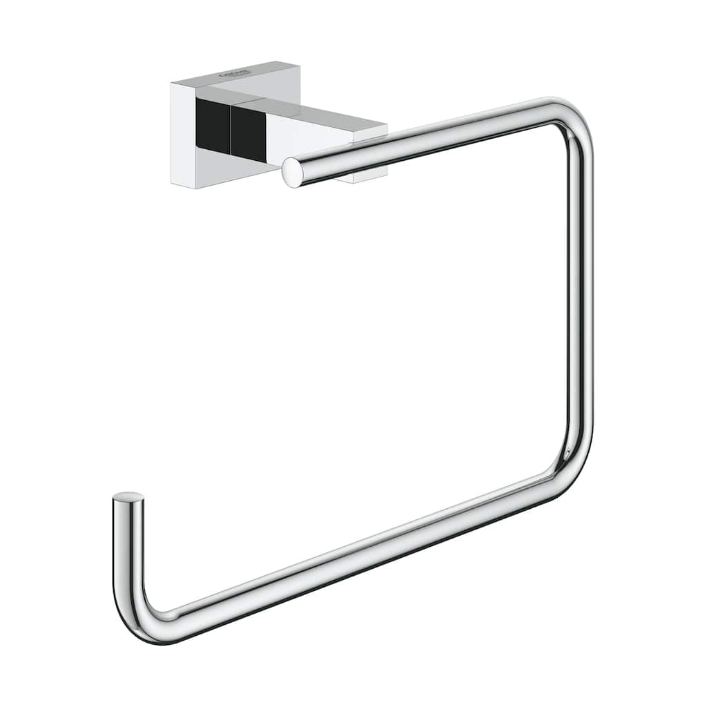 Grohe Essentials Cube Towel Ring Chrome (40510001)