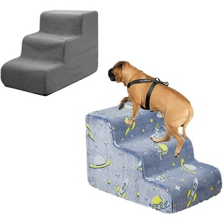 3 Tiers Dog Stairs for Small Dogs 15.7