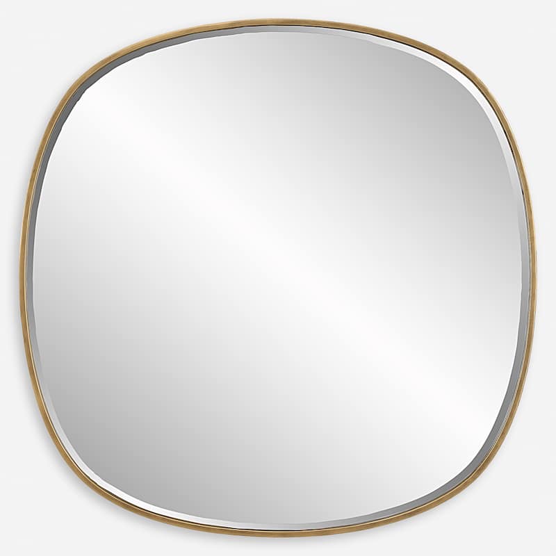Uttermost Webster Antique Gold Mirror - 46.5"W x 46.5"H x 2"D