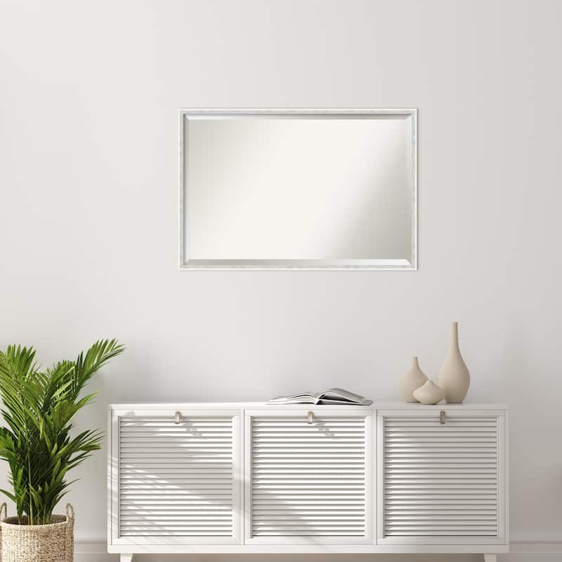 Paige Beveled Wood Framed Wall Mirror