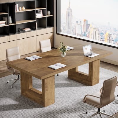 63 Inch Executive Desk, Office Desk Conference Table Workstation
