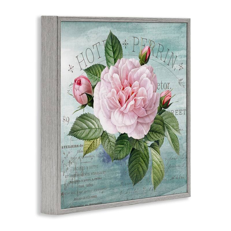 Stupell Bright & Rustic Tropical Bloom Framed Giclee Art Design By Susan Arnot