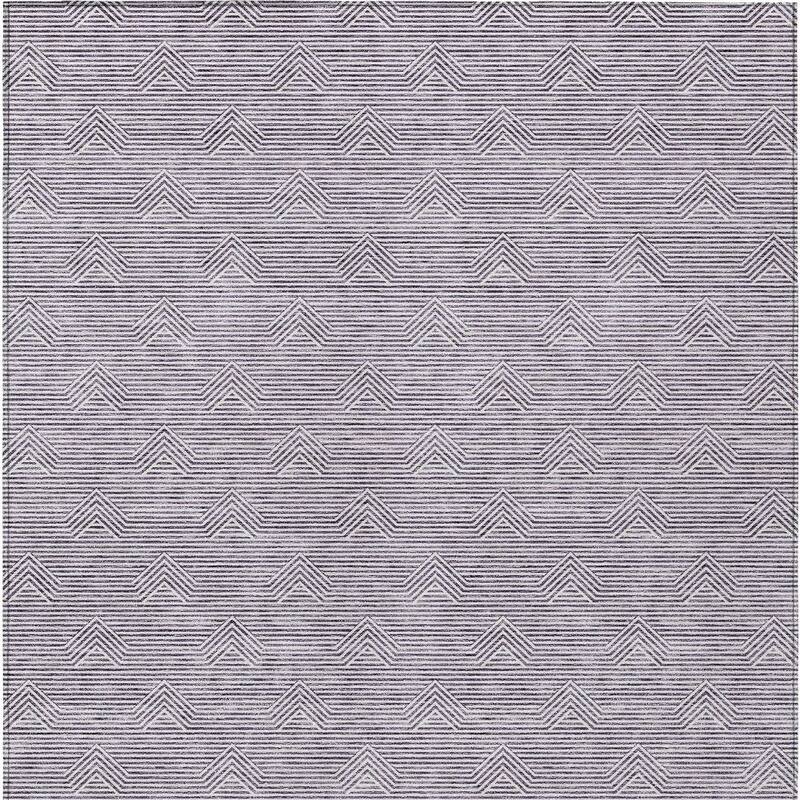 HomeRoots Geometric Transitional Rectangle Outdoor Rug