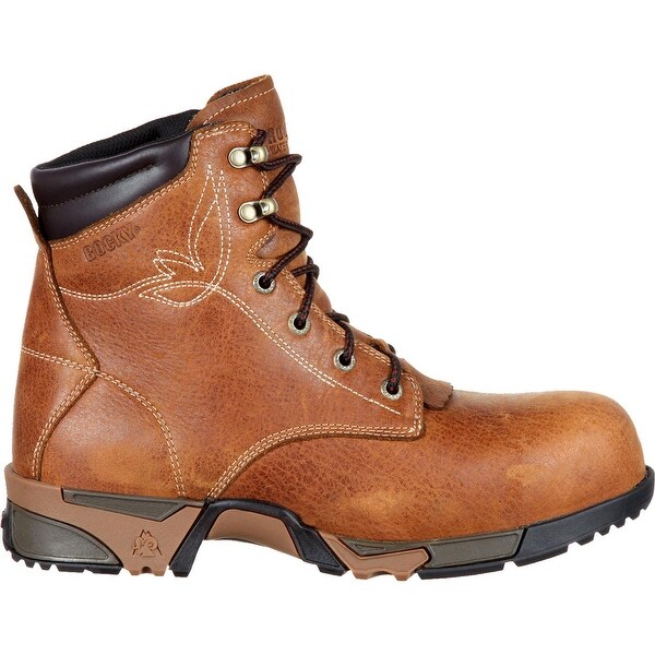rocky lace up work boots