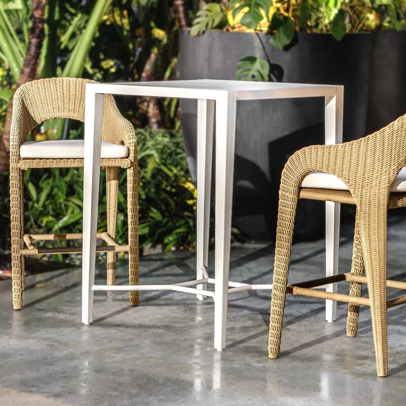 Uttermost Kavali Outdoor Wicker Stool
