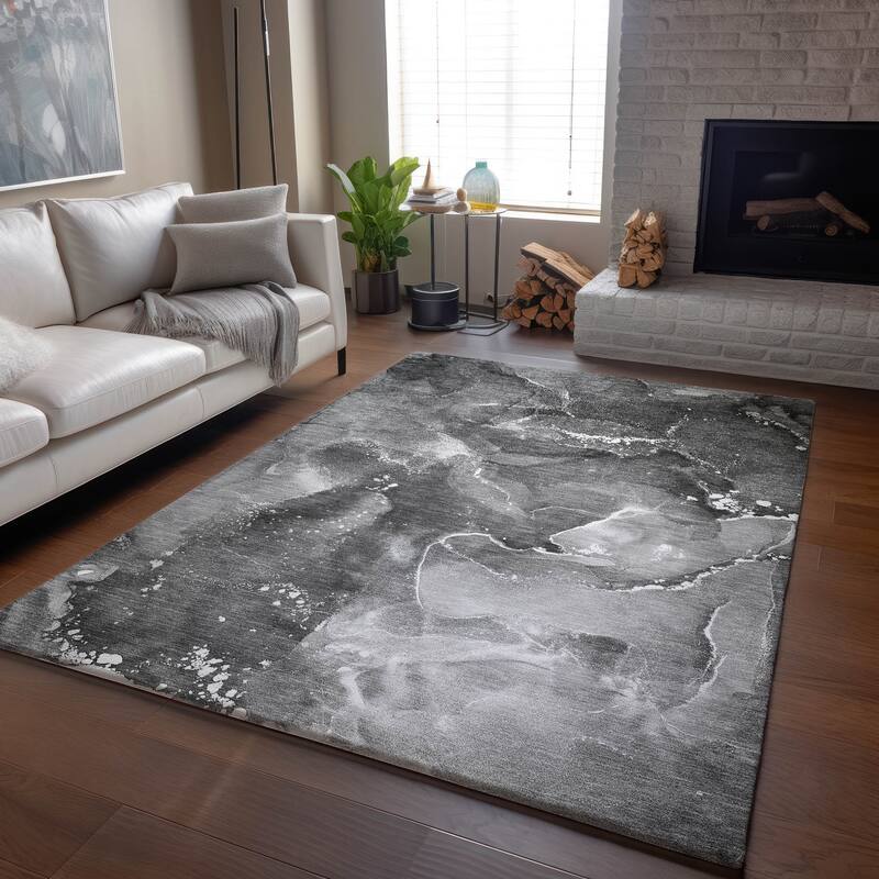 Premium Washable Super Soft Abstract Contemporary Mayfield Rug