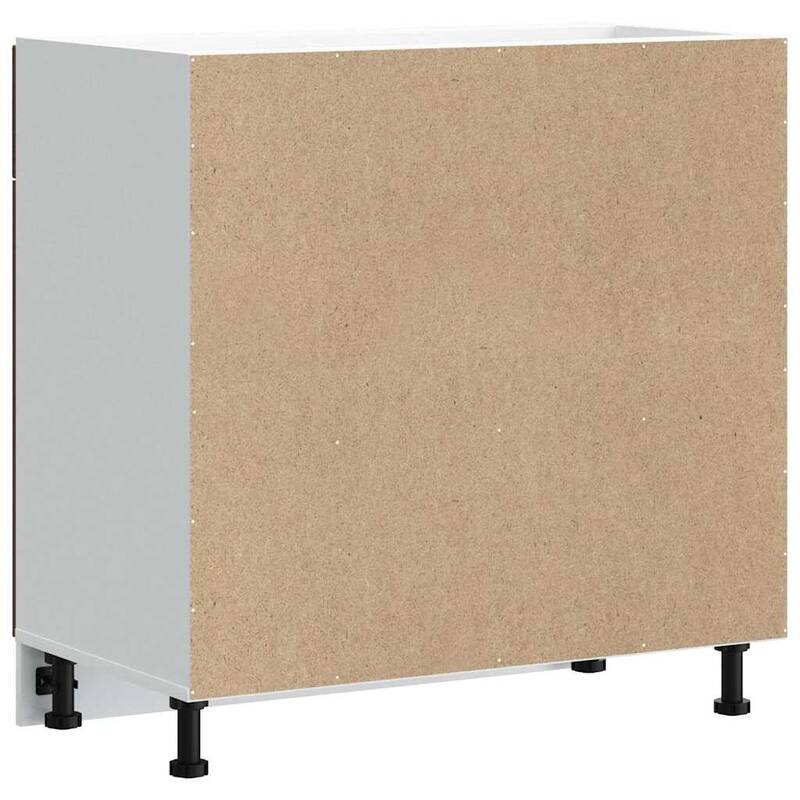 vidaXL Kitchen Base Cabinet Brown oak Engineered wood Kitchen Base Cabinet - 18.1 x 31.5 x 32.1