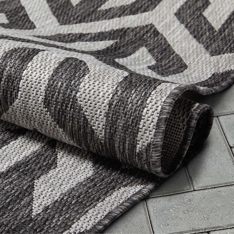 Well Woven Medusa Atlantis Indoor Outdoor Modern Area Rug