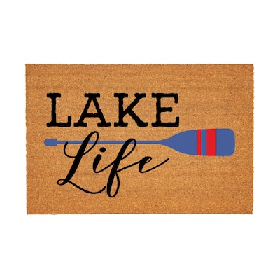 Lake Life Coir Mat 36"x24" - 36" x 24"