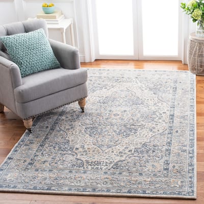 SAFAVIEH Martha Stewart Hieng Vintage Abstract Polyester Rug