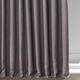 Exclusive Fabrics Faux Linen Extra Wide Room Darkening Curtain Panel