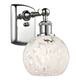 Option Polished Chrome / White Mouchette