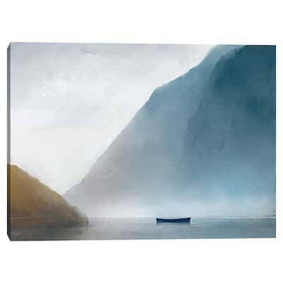 Peaceful Cove Crop by Studio Arts Canvas Art Print