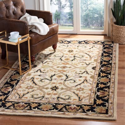 SAFAVIEH Handmade Heritage Lynsey Traditional Oriental Wool Rug
