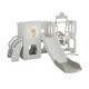 preview thumbnail 8 of 16, 5 in 1 Toddler Slide and Swing Set, Kids Playground Climber Slide Playset with Drawing Whiteboard, , Freestanding Combination