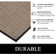 preview thumbnail 62 of 107, A1 Home Collections Polypropylene Rubber Door Mat All Weather Inside Outside Door Mat
