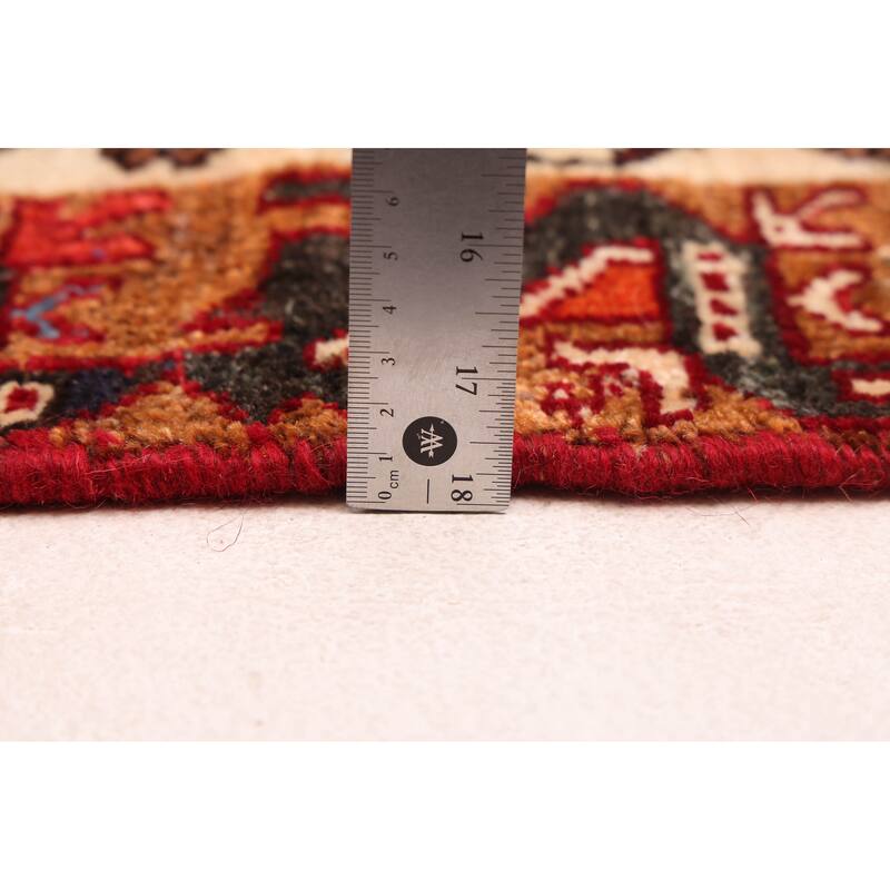 ECARPETGALLERY Hand-knotted Konya Anatolian Red Wool Rug - 4'9 x 9'4