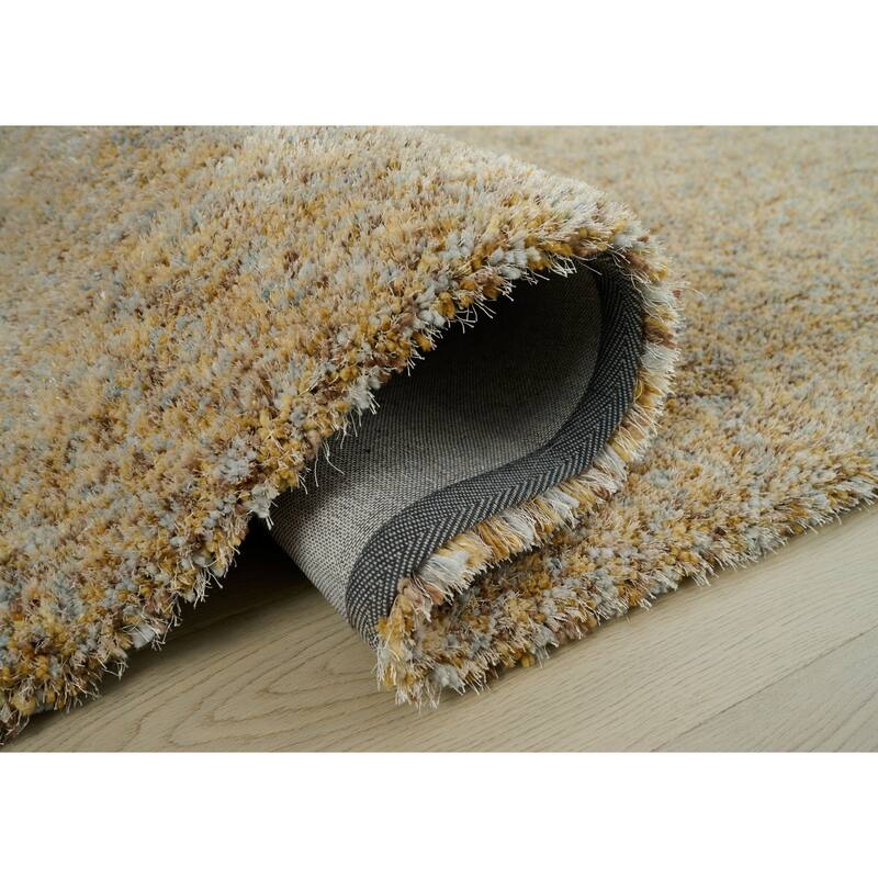 Lisbon Collection Hand Woven Mixed Color Thick Area Rug